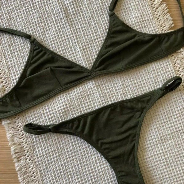 Producto - Set Gina Algodon - Verde Militar
