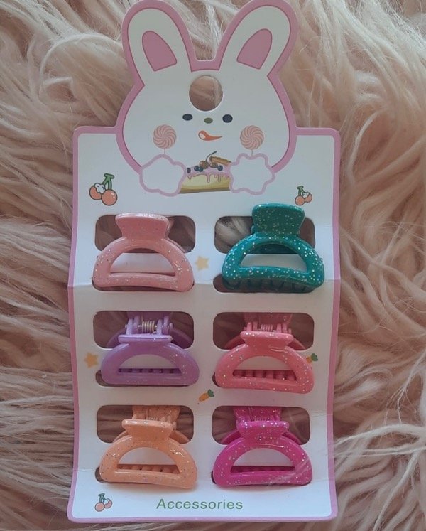 Producto - Broches colores glitters