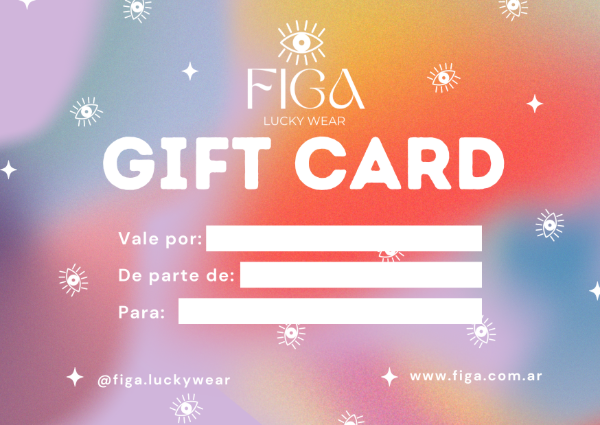Producto - GIFT CARD - WISH YOU LUCK