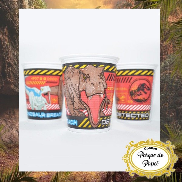 Producto - Vasos Jurassic World (x10 u.)