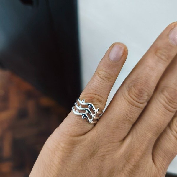 Producto - Anillo ondas (#1016)
