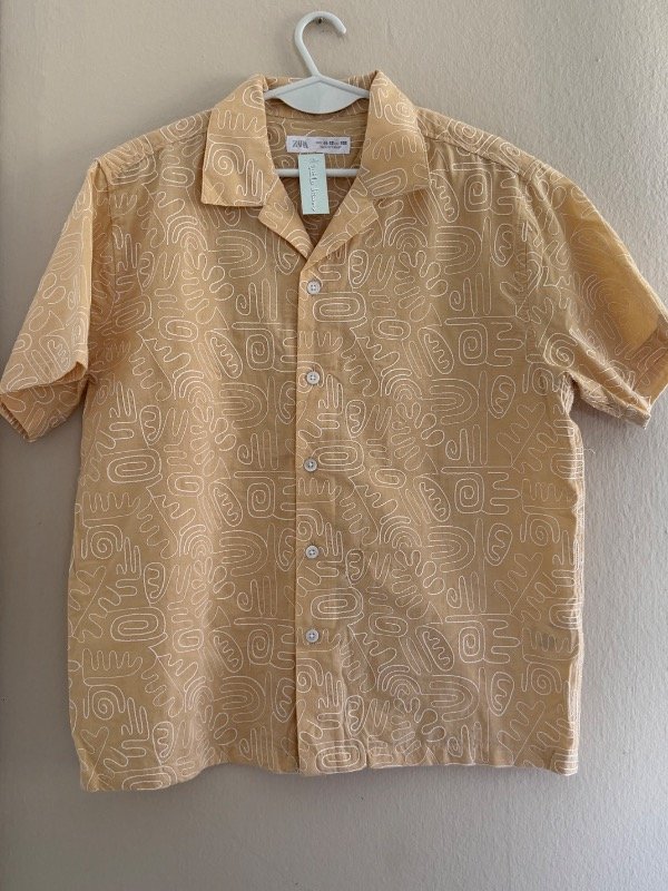 Producto - Camisa ZARA bordada 11/12 años cpm14