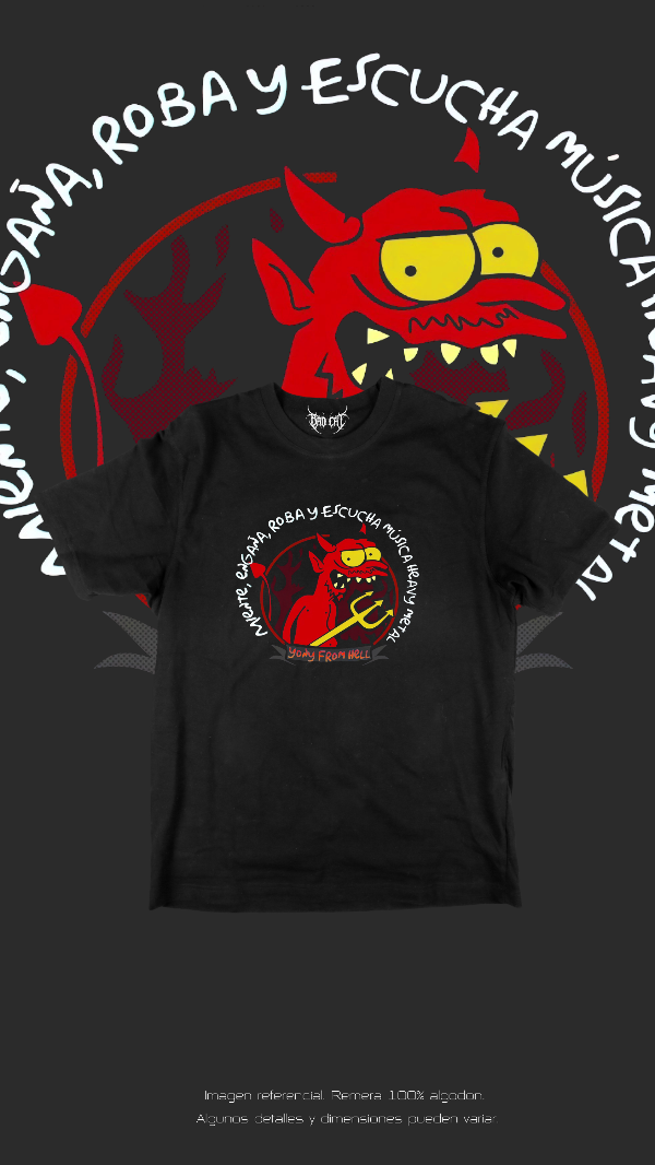 Producto - Remera Yony From Hell - 0