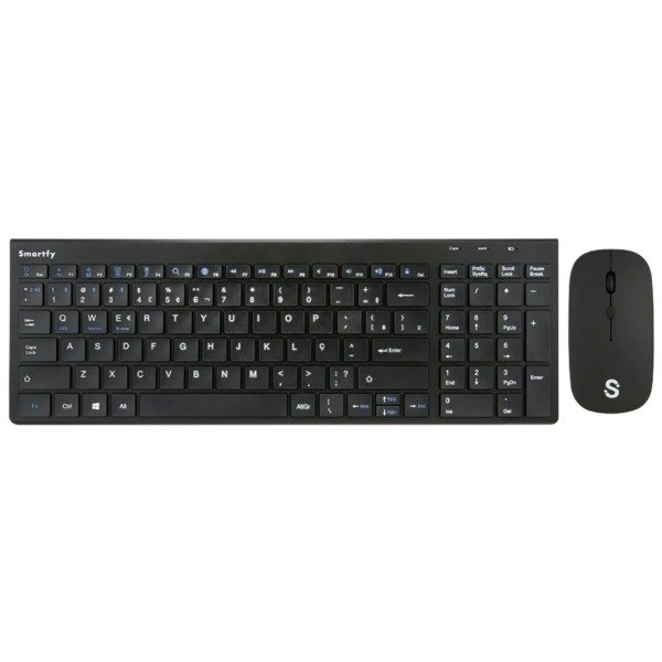 Producto - Smartfy Kit y Teclado TW01B - Portugus - Negro