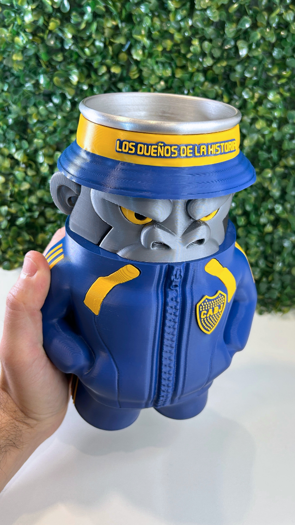 Producto - JARRA CHOPP SIEMPRE MONO NUNCA SAPO BOCA JUNIORS 610ML - 2