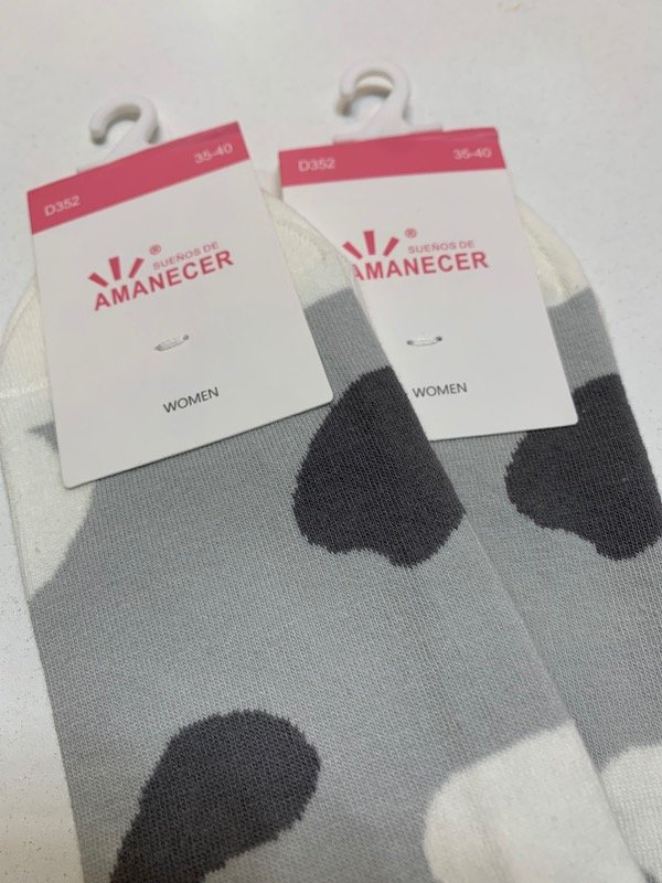 Producto - MEDIAS SOQUETES - AMANECER - GRISES