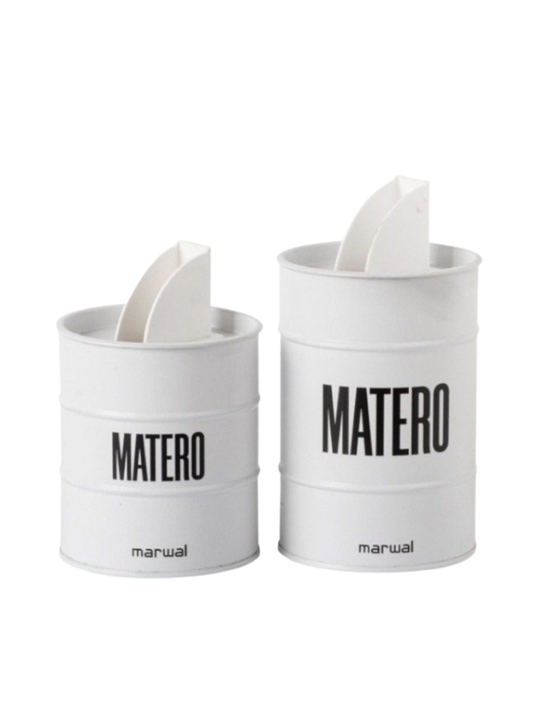 Producto - SET DE LATAS MATERO - BLANCO