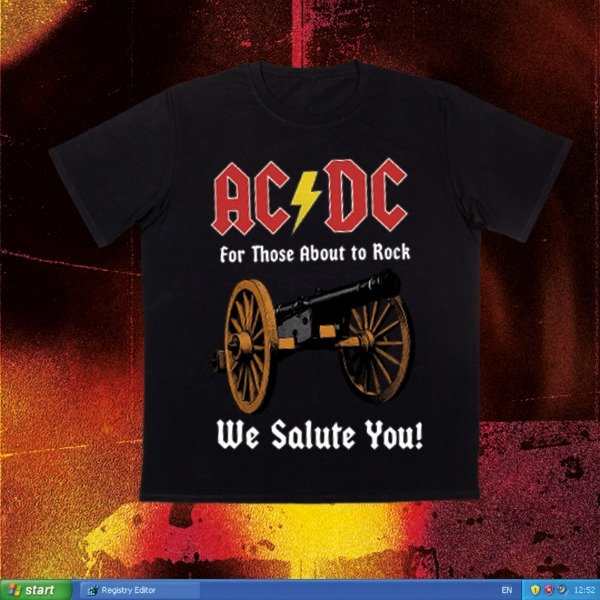 Producto - FOR THOSE ABOUT TO ROCK