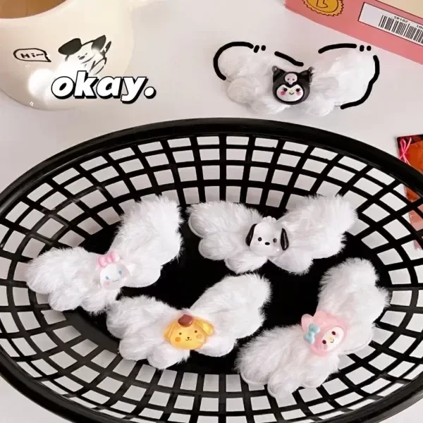 Producto - Set hebillitas para el pelo con alas Sanrio x2