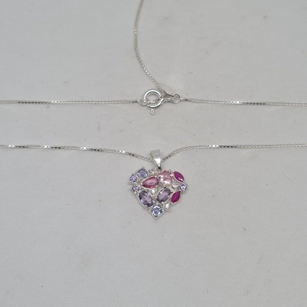 Producto - Collar corazón cristal 041978016