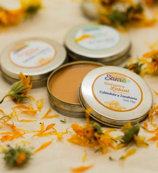 Producto - Bálsamo labial Caléndula y Zanahoria