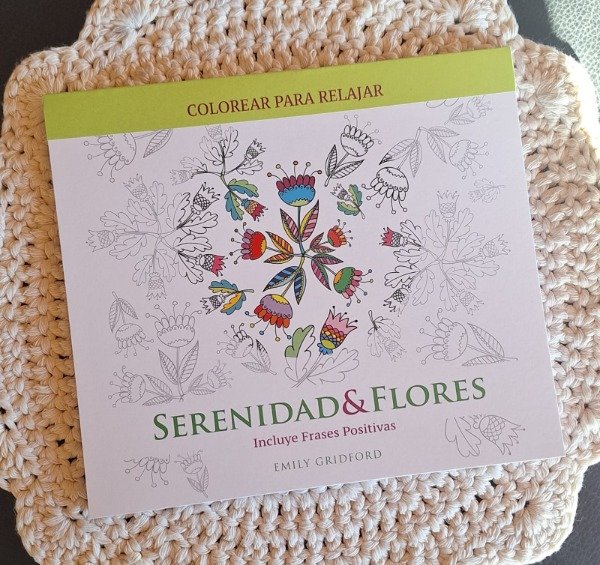 Producto - Colorear para relajar "Serenidad y Flores"