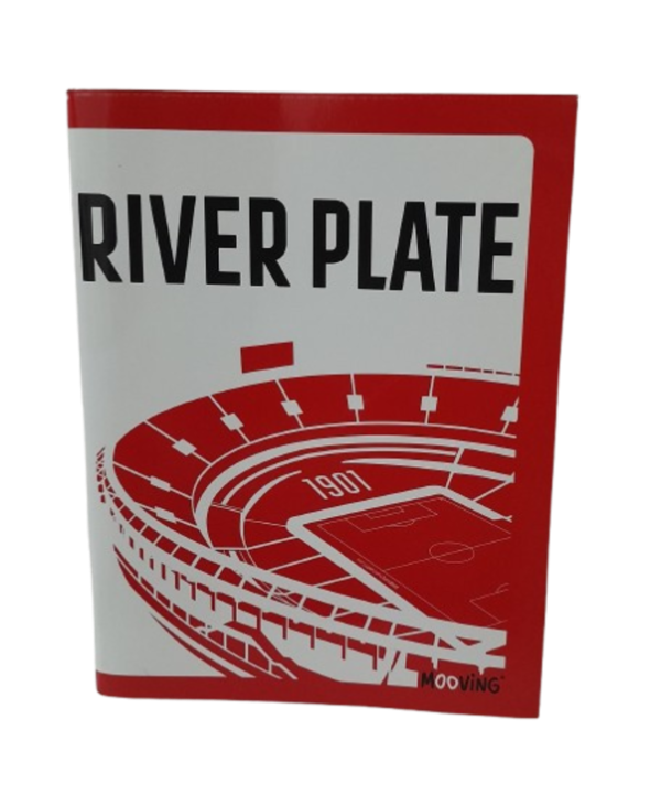 Producto - Mooving River Plate Estadio Cuaderno 16x21cm Tapa Blanda 48 Hojas