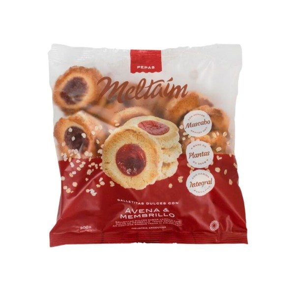 Producto - Pepas de Avena y Membrillo x 300g MELTAIM