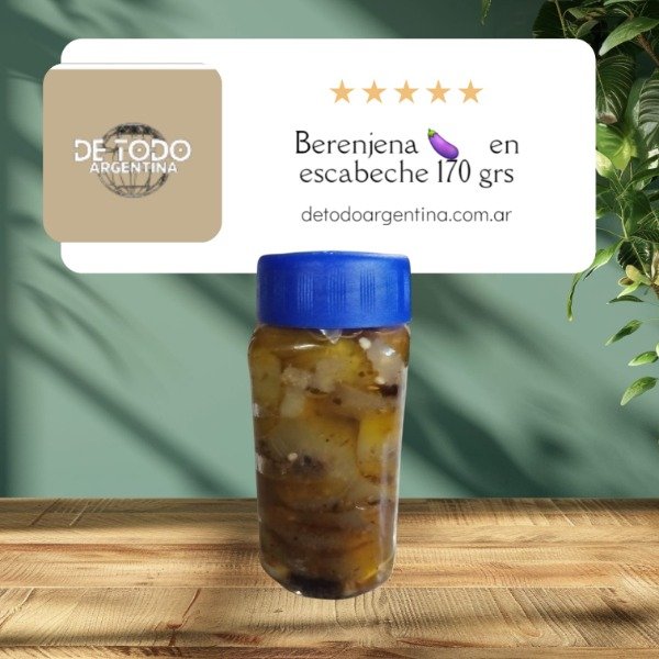 Producto - BERENJENA AL ESCABECHE. DE TODO ARGENTINA. ART: DTACEBE - 256906