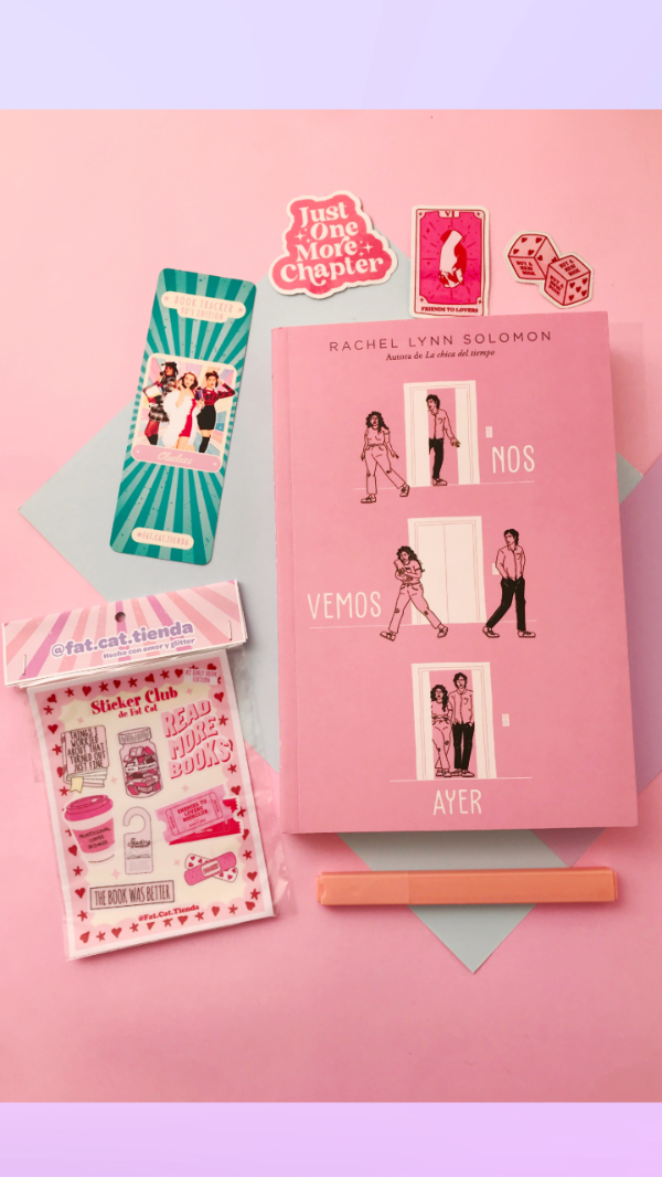 Producto - Nos Vemos Ayer - Rachel Lynn Solomon (libro + accesorios)