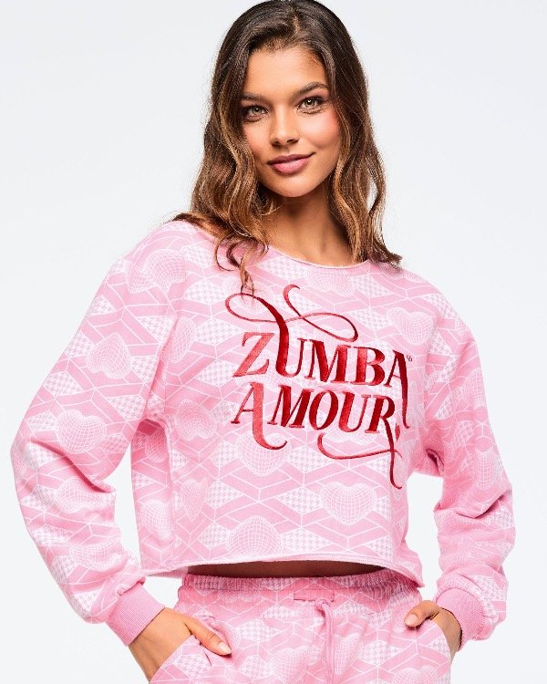 Producto - Zumba Amour Cropped Sweatshirt