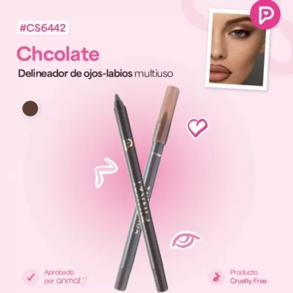 Producto - Delineador de labios y ojos chocolate PINK21 - 0