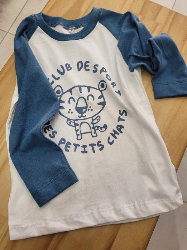 Producto - CAMISETA COMBINADA TIGRECITO - transferencia 9.775
