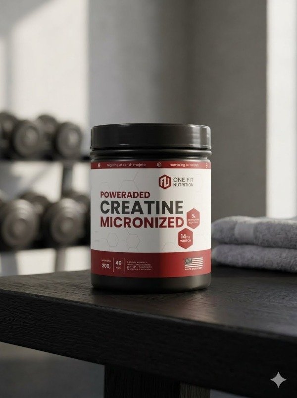 Producto - Creatina Monohidratada One Fit. Pura y Micronizada (200 g y 500 g) (Gramos 200)