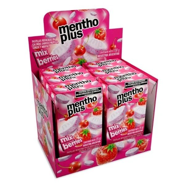 Producto - M.PLUS COMP BERRIES 10X6X25GR