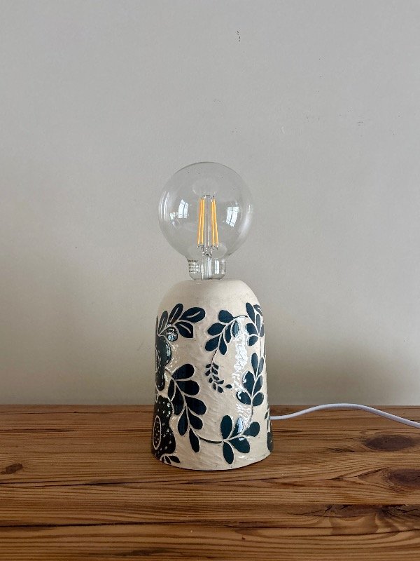 Producto - Velador Faro Flor azul noche - A PEDIDO - 1
