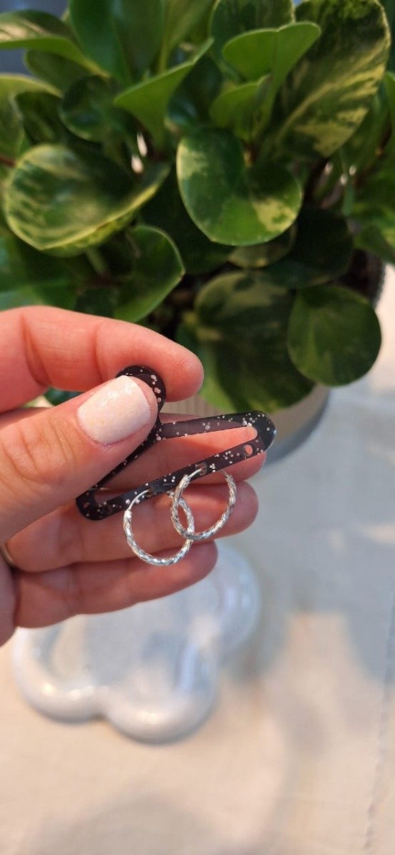 Producto - Argollitas Plata Torzaditas