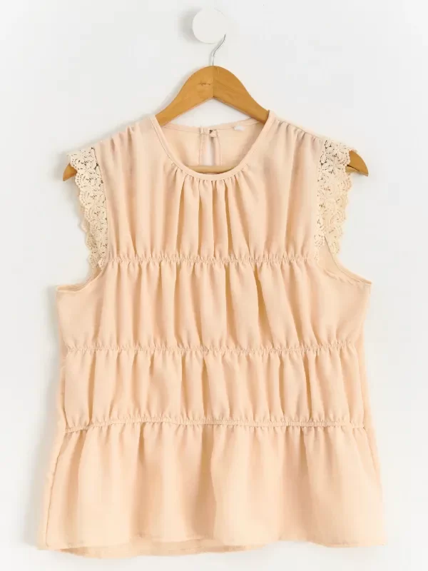 Producto - Blusa Carina (Rustic Lino) Beige