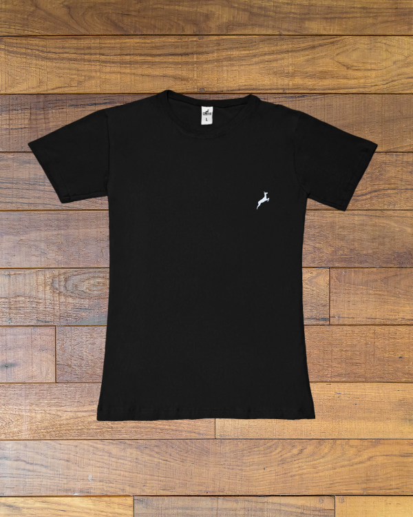 Producto - Remera Lisa Algodón - Negro