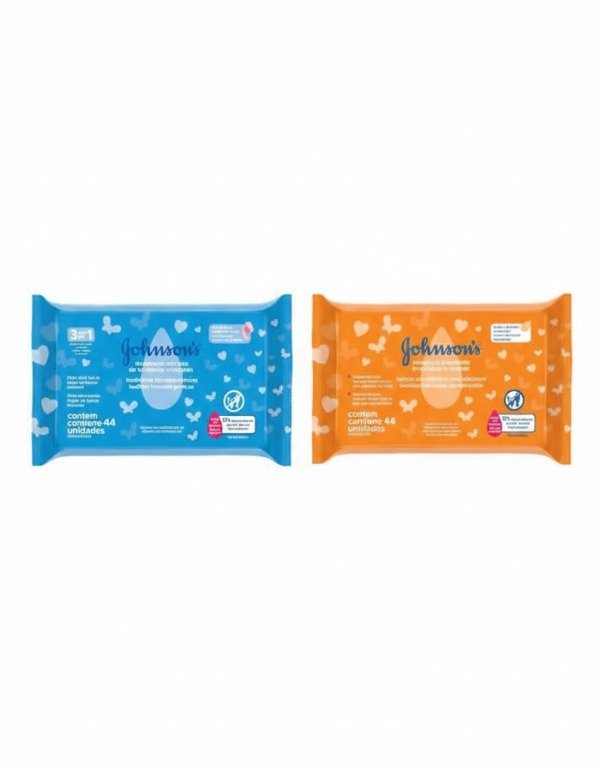Producto - TOALLITAS HÚMEDAS JHONSONS 44 U