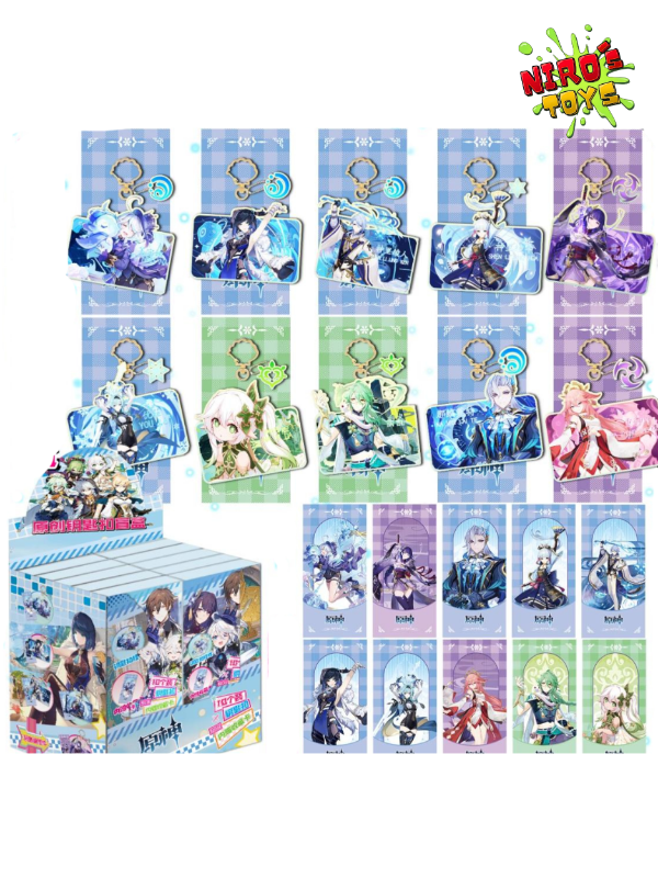 Producto - Hatsune Miku set x10 - Llavero Acrílico Hatsune Miku - Nirostoys