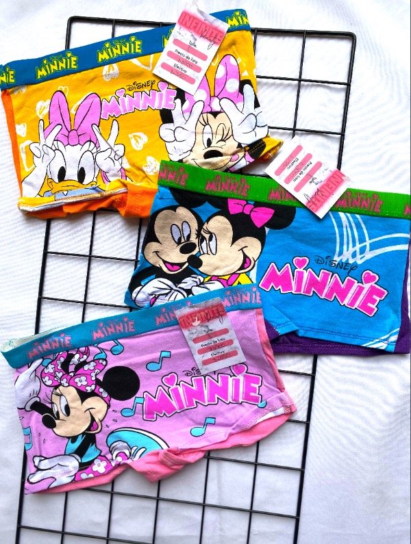 Producto - Boxer infantil minnie TALLE 6-8 AÑOS