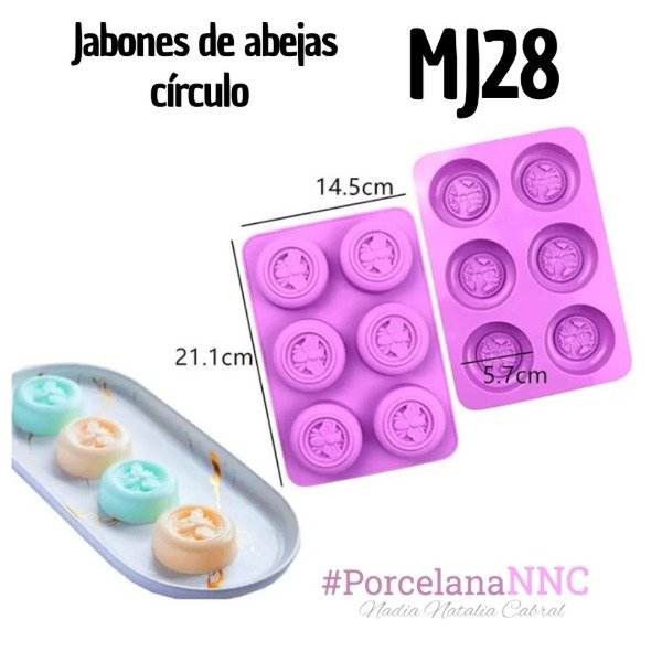 Producto - Jabones de abejas círculo MJ28