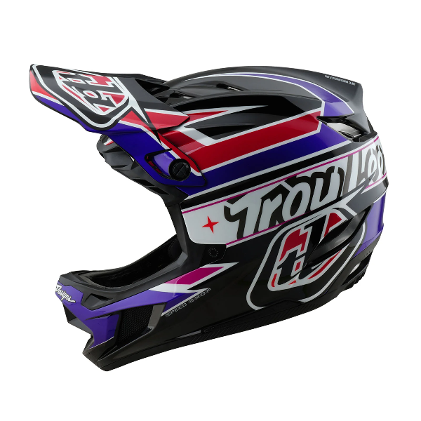Producto - CASCO TROY LEE DESIGNS D4 POLYACRYLITE LINEAR BLACK E500