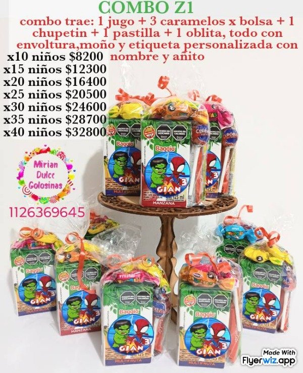 Producto - Combo spidey z1