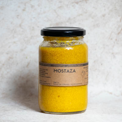 Producto - Mostaza 360cc "Conservas Agroecológicas"