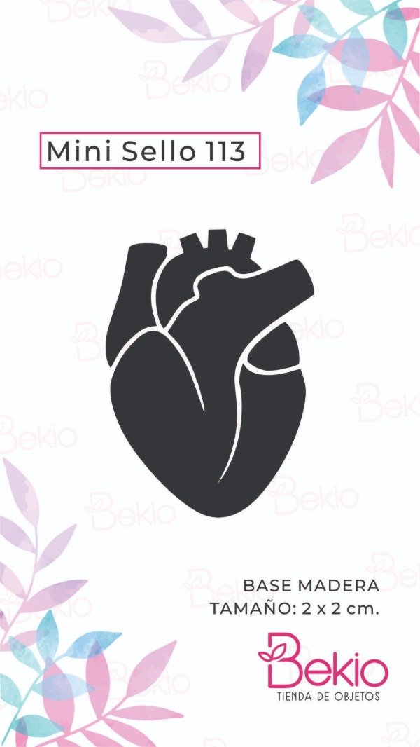 Producto - Mini Sello 113 - Corazón
