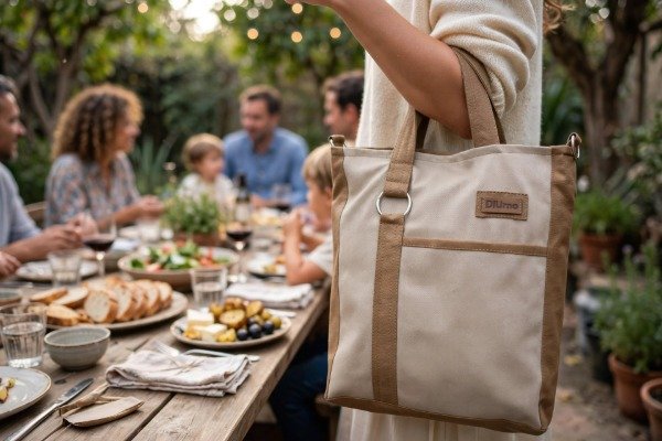Producto - Bolso "Petit" beige y marrón - 3