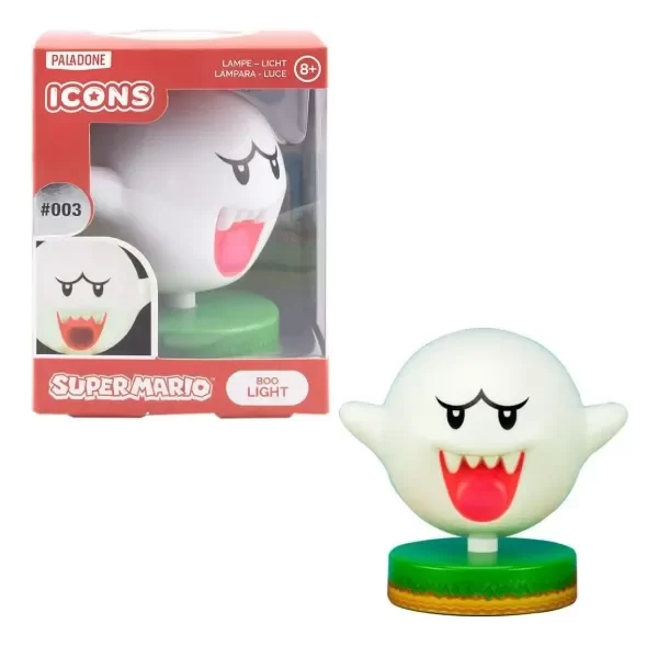 Producto - PRE-VENTA Lampara Icons Super Mario Boo Light 003 11cm