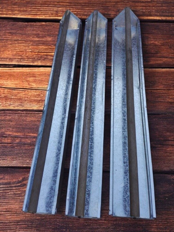 Producto - Comedero metalico  Lineal 80 cm