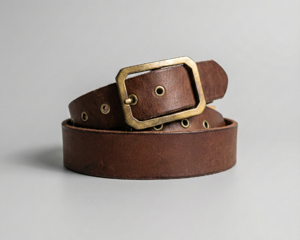 Producto - Cinto de Cuero Café