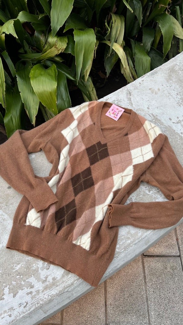 Producto - Suéter rombos talle L - 1