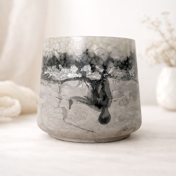 Producto - Recipiente armonía gris plata