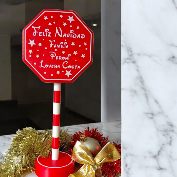 Producto - Cartel polo norte personalizado