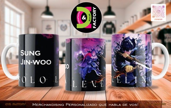 Producto - Taza - Anime - Solo Leveling - TZ-RT-BL-11OZ-137-ANM-SL