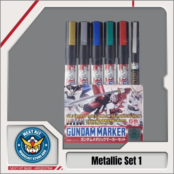 Producto - Gundam Marker - Metallic Set 1