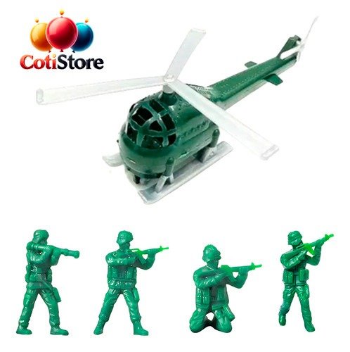 Producto - Helicoptero c/12 Soldados "Stasio"