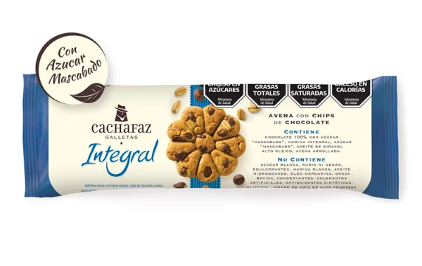 Producto - Galletitas de Avena con Chip de Chocolate Cachafaz