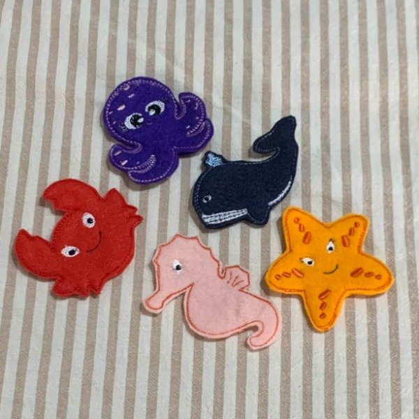 Producto - Titeres de dedo animalitos III