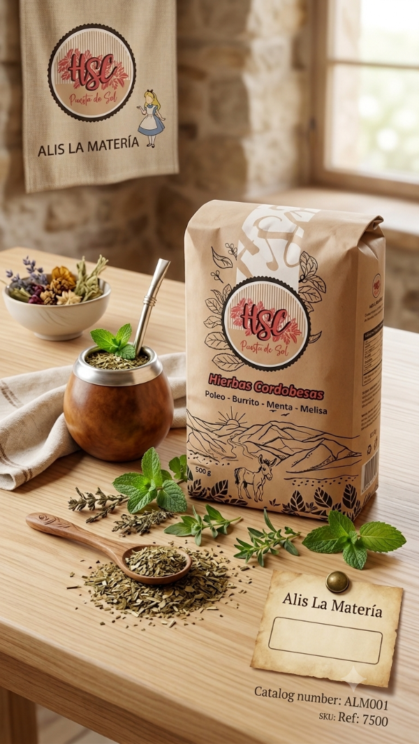 Producto - Hierba Cordobeas x 500 gr